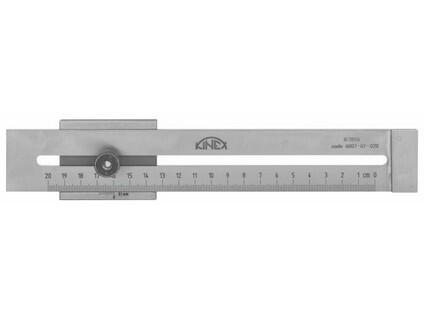 Přípravek na orýsování s mm stupnicí NEREZ 150 mm KINEX - KI6007-07-015