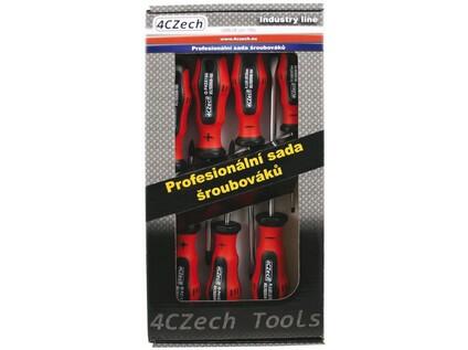 Sada šroubováků PL,PH,PZ 7-dílná profi v kartonu - 4CZ-8558-70