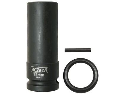 1/2" Hlavice průmyslová prodloužená Drive 17 mm CrMo+trn,o-kroužek - 4CZ-P121-06-17