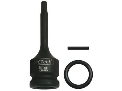 1/2" Hlavice průmyslová zástrčná 6HR 5 mm (délka 75 mm)+trn,o-kroužek - 4CZ-P122-02-05