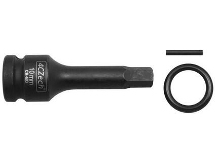 1/2" Hlavice průmyslová zástrčná 6HR 17 mm (délka 75 mm)+trn,o-kroužek - 4CZ-P122-02-17