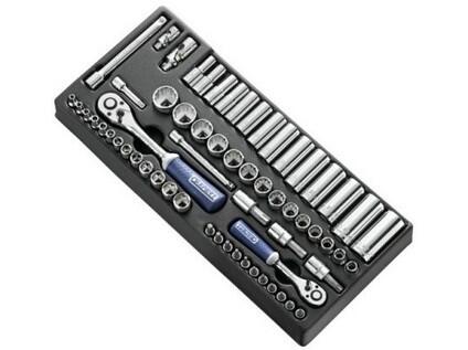 Prázdný modul pro sadu 1/4" a 3/8" nářadí E034853 - TNE034854