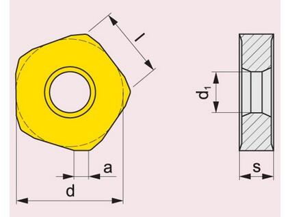 Frézovací VBD ostatní + vrtací 80026134 / 6922558 PNMU 13 G4 -S- PRAMET - PM-PNMU-1308DNSR-M-M9315