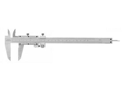Posuvné měřítko 200/50 mm s vnitřním měřením a hloubkoměrem, jemné stavění, DIN 862 KINEX - KI6002-90-1