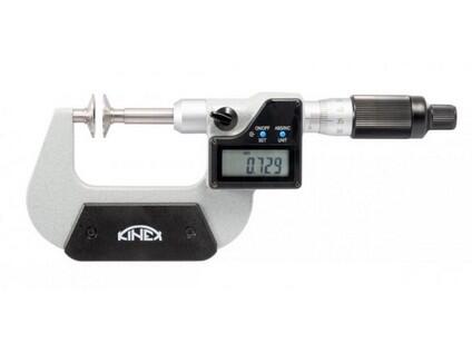 Mikrometr na ozubená kola 150-175 mm 0,001 mm  – digitální DIN 863, NEW DESIGN KINEX - KI7070-02-175