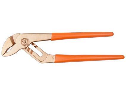 Nejiskřivé nářadí - kleště s posuvným kĺbom, CU-BE 250mm - BA-NSB408-250
