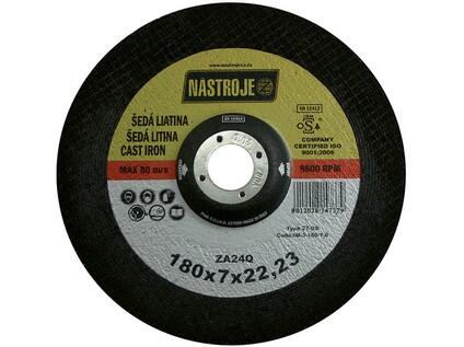 Kotouč brusný zirconium 180x7,0x22 na litinu - IM-3-180-7,0