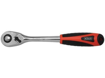 1/2" Ráčna oválná s přepínací páčkou 257 mm, 60 zubů - 4CZ-124-01