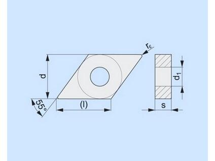 Soustružnické VBD negativní 80026258 / 6922792 DNMA A1 -S- PRAMET - PM-DNMA-150408-T5315