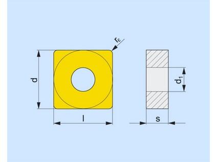 Soustružnické VBD negativní 80026370 / 6922908 SNMG A1 -S- PRAMET - PM-SNMG-190616E-R-T9315