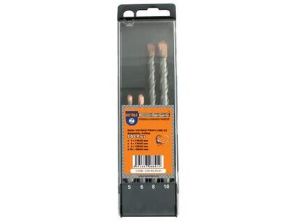 Sada vrtáků SDS+ 4dílná 2b. 5,6x110/45 a 8,10x160/95 - CZS-P2-SV-01