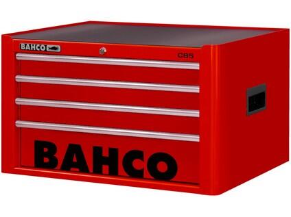 Nástavec CLASSIC na mobilní vozíky 26" se 4-zásuvkami, červená - BA-1485K4RED