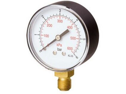 Manometr MS 63mm 1/4" 0-25bar - VSK-MS04-16