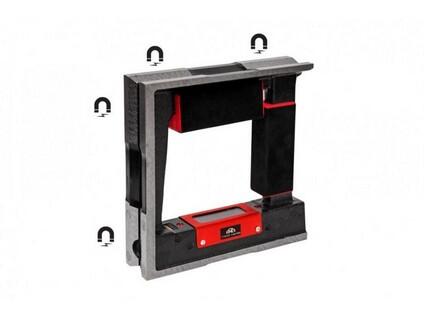 Vodováha přesná strojní s magnetem ČSN 25 5739-1 150x150x44mm 0,02 KINEX - KI5091-02-150