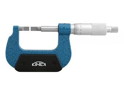 Mikrometr na zápichy 0,001 mm 0-25 mm KINEX - KI7075-02-025