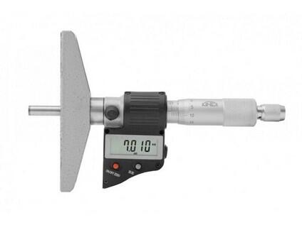 Mikrometrický hloubkoměr ČSN 25 1442, DIN 863 0-25 mm/0,001 mm KINEX - KI7103-02-025