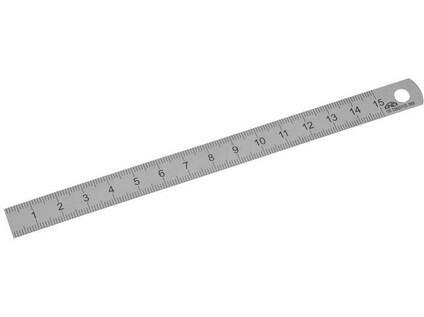 Měřítko ocelové tenké 300x25x1 stupnice 1/0,5mm INOX I.tř.přesnost KINEX - KI1022-02-030