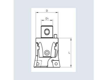 Upínač rotačních nástrojů 86003680 / 6760615 D90 N2 -S- PRAMET - PM-D-04290-402