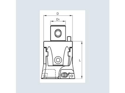 Upínač rotačních nástrojů 86003907 / 6760663 D90-C N2 -S- PRAMET - PM-D-06890-300
