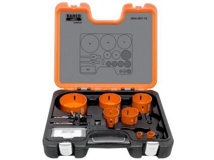 Sada děrovacích pil SANDFLEX 16,22,51,57,73,76,92 + 2 trny - BA-3834-SET-73