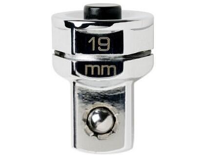 Adaptér na hlavice 1/4” čtyřhran - 19 mm šestihran l=24mm  b1 - BA-1RMA-19-1/4-SQ