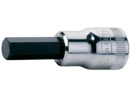 3/8" nástrčný klíč s čtyřhranným unašečem, pro šestibodové šrouby. Metrické velikosti – 4 mm b1 - BA-SB7409M-4
