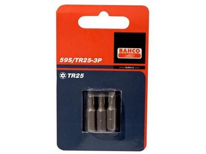 Bit 1/4" 25mm, TORX s otvorem T20, 19g, balení 3ks - BA-59S/TR20-3P