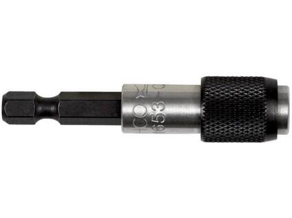 Magnetický držák bitů se systémem rychlého uvolnění, 75 mm. Plastový držák - BA-KM753-QR-1P