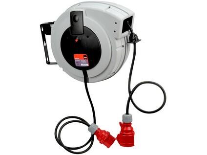 Kabelová cívka třífázová, 15m, 5x1.0mm2, koncovky pro evropské zásuvky 3F - BA-BLCR400E