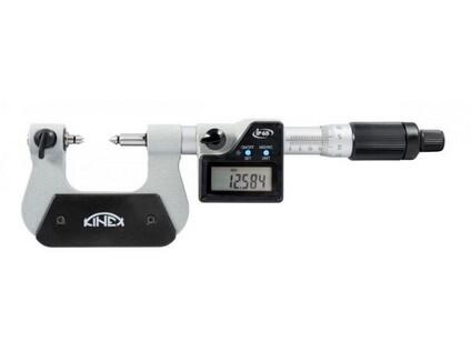 Mikrometr třmenový na závity DG IP65 0,001 mm 50-75 mm (+/- 0,002mm) - KI7028-02-075