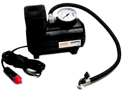 Kompresor vzduchový mini 12V s manometrem GD - TM-120106