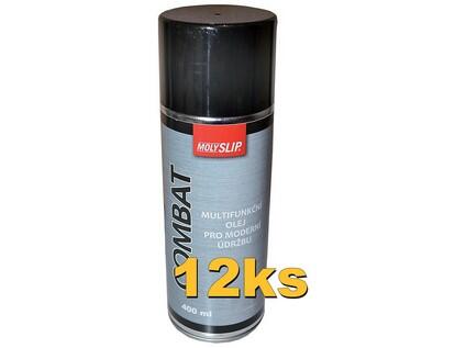 Antikorozní kapalina Molyslip Combat ve spreji 400ml v balení 12ks - MS-COMBAT-400ML-12X