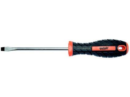 Šroubovák plochý, rukojeť z termoplastické gumy 6x150mm GD - TM-221208
