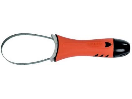 Páskový klíč na olejové filtry s pogumovanou rukojetí 65-105mm, 258g - BA-BE62110
