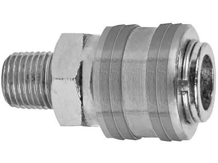 Vzduchová rychlospojka 1/4" vnější závit 1/4" M QC04 RD - TM-089927