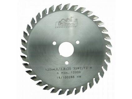 Pilový kotouč SK  120x4,0/2,8x35  5381    35 WZ/FZ H - CNC - PILANA - PI225381-120-35-35-40