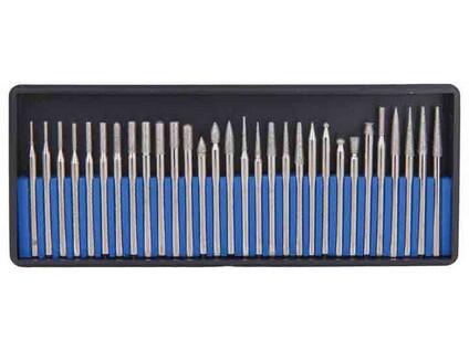 Frézy diamantové ø3 30-dílná sada 150x60x20mm RD - TM-157708