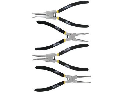 Sada kleští na pojistné kroužky 4ks 160mm TMP - TM-212917