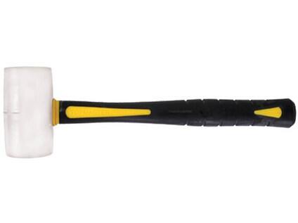 Gumová palice bílá sklolaminátová rukojeť 340g TMP - TM-240906
