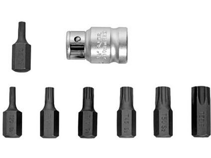 Sada bitů TORX Т20-Т55 8 dílná S2 TMP - TM-330325
