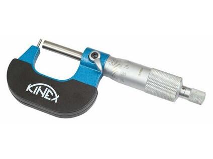 Mikrometr na trubky  ČSN 25 1458 DIN 863 0.01 0-25 KINEX - KI7041