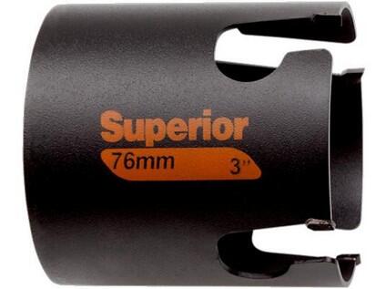 Pila děrovací SUPERIOR SK 133mm na stavební materiály - BA-3833-133-C