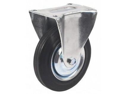 Kolečko plech-guma pevné 531 XD-V075C z - DM 50kg - RN-N900621