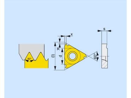 Soustružnické VBD závitové + zapichovací 80030951 / 7575423 TN UN EXT C3 -S- PRAMET - PM-TN-16ER200UN-T8010