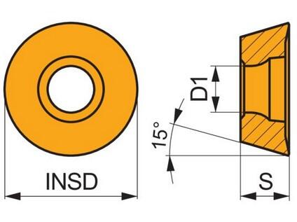 Frézovací VBD upínané šroubkem 80029772 / 7391599 RDMT 07PR G2 -S- PRAMET - PM-RDMT-0702M0SN-61-M8345