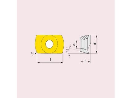 Frézovací VBD ostatní + vrtací 80031141 / 7601275 ADEX 11-HF G4 -S- PRAMET - PM-ADEX-11T308SR-HF-M6330