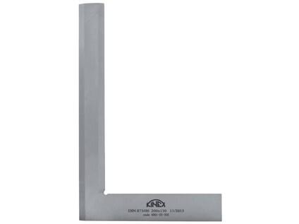 Úhelník nožový - PŘESNÝ KALENÝ 55HRC, DIN 875 8,6/8,6 mm 250x160 mm KINEX - KI4001-03-250