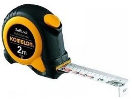 Svinovací metr KOMELON - SELF LOCK, EEC 755345 - otěruvzdorná páska 3 m 16 mm KINEX - KI8039-3