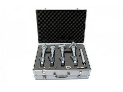 Mikrometr třídotekový digitální - sada DIN 863, NOVÝ MODEL V HLINÍKOVÉM KUFRU, IP 54 12-20 mm 0,001 / 0,004 mm KINEX - KI7090-03-020