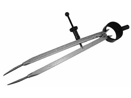 Kružidlo s pružinou ČSN 25 5170, 10-450/300 mm KINEX - KI2070-02-300